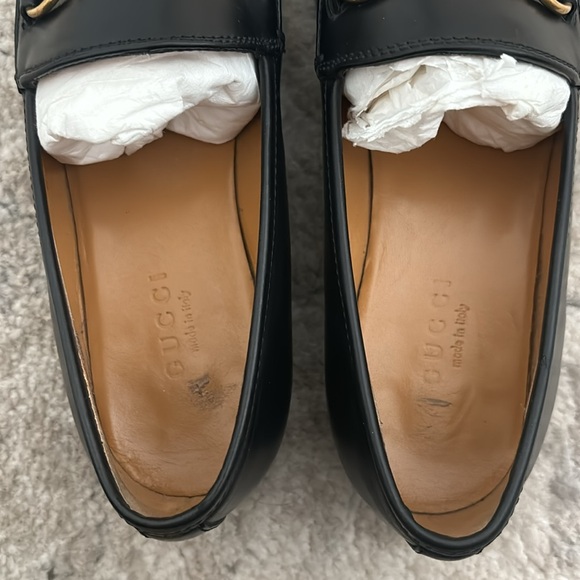 Gucci Jordaan Loafers in Black Leather - Picture 5 of 7